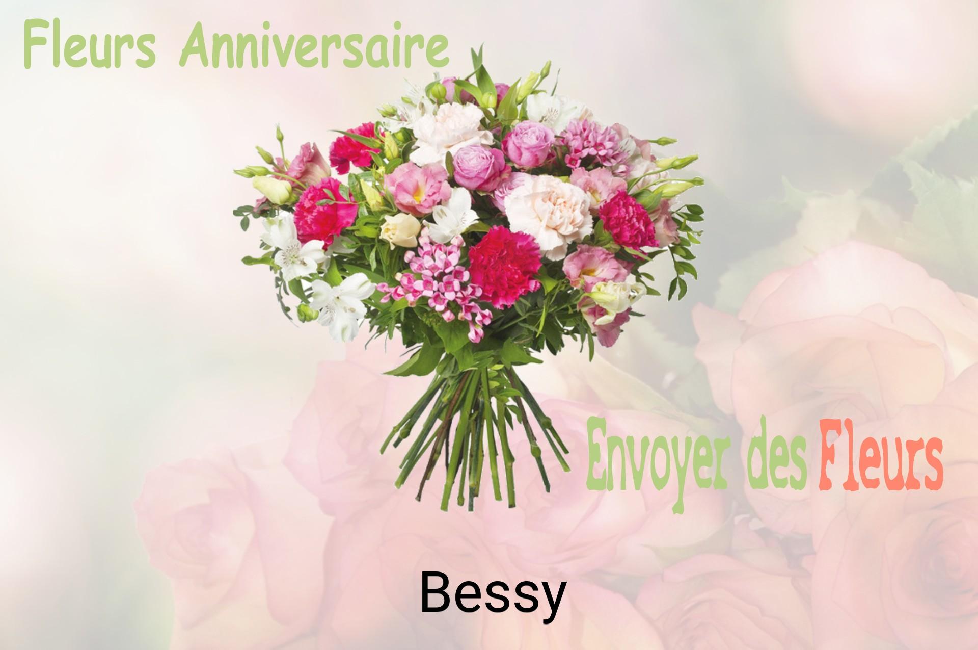 Bouquet de fleurs d’anniversaire livré à Bessy